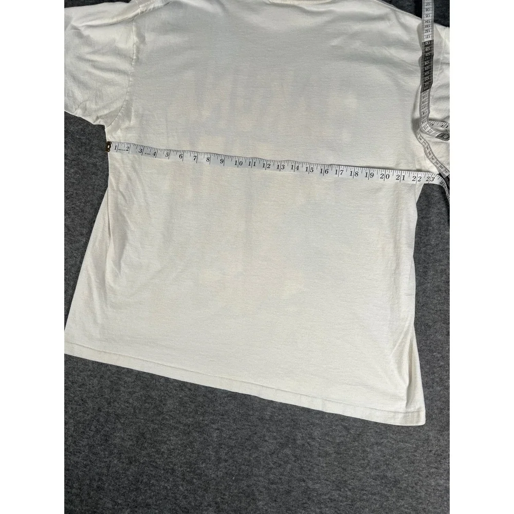 Vintage 90s Lion King Hakuna Matata Disney Designs Made in USA Tshirt White L/XL - Picture 4 of 5